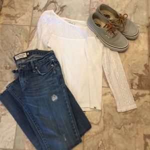 Abercrombie and Fitch Lace Top